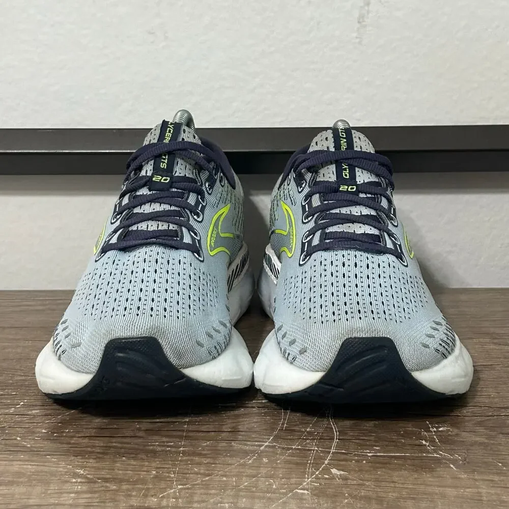 Brooks Glycerin GTS 20 Women’s Athletic Running Shoes Sneakers Size 10 Blue